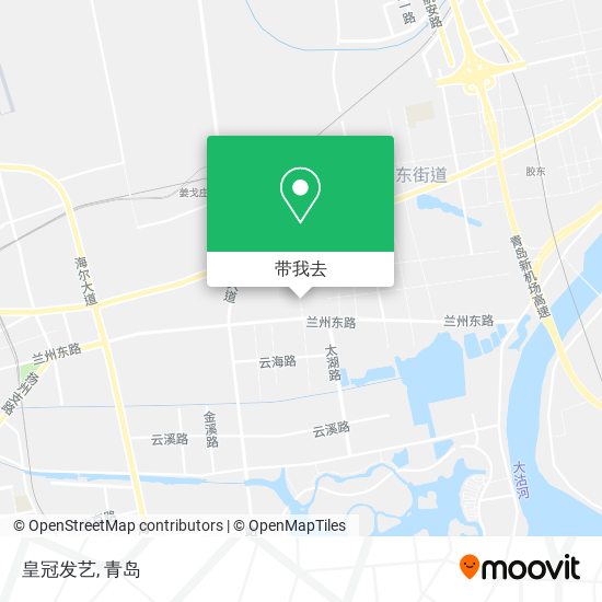 皇冠发艺地图