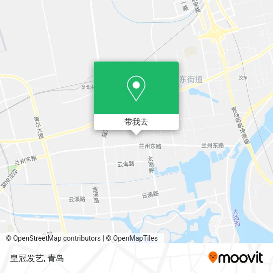 皇冠发艺地图