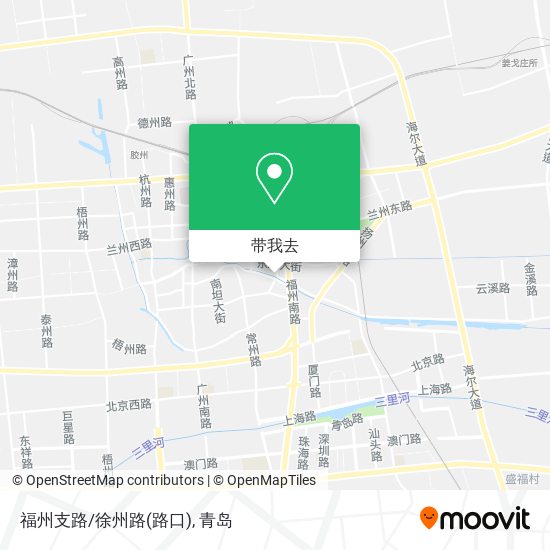 福州支路/徐州路(路口)地图