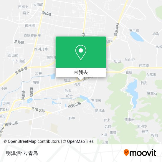 明泽酒业地图