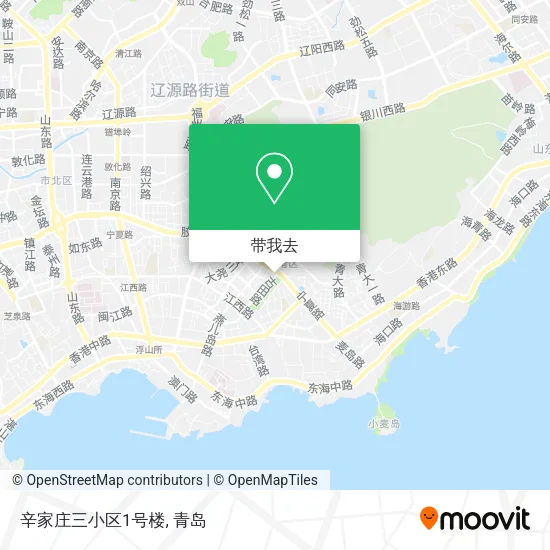 辛家庄三小区1号楼地图