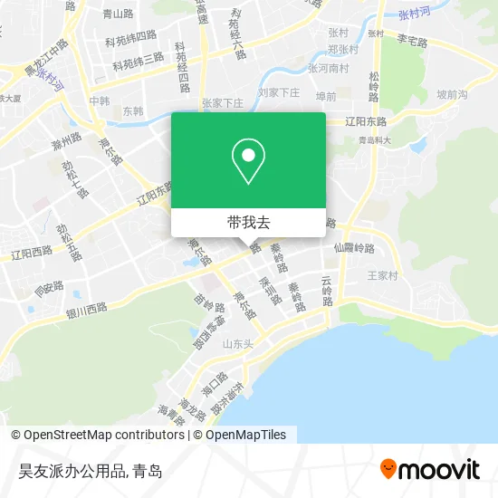 昊友派办公用品地图