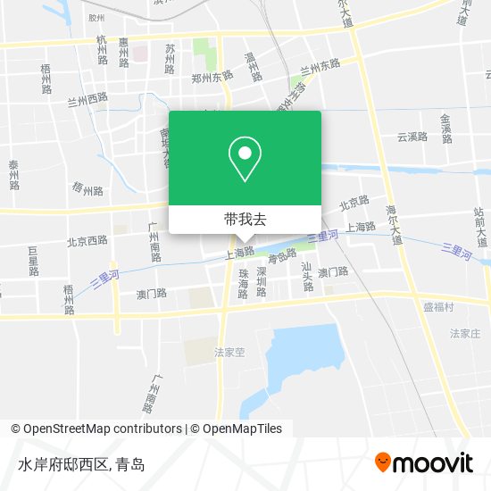 水岸府邸西区地图