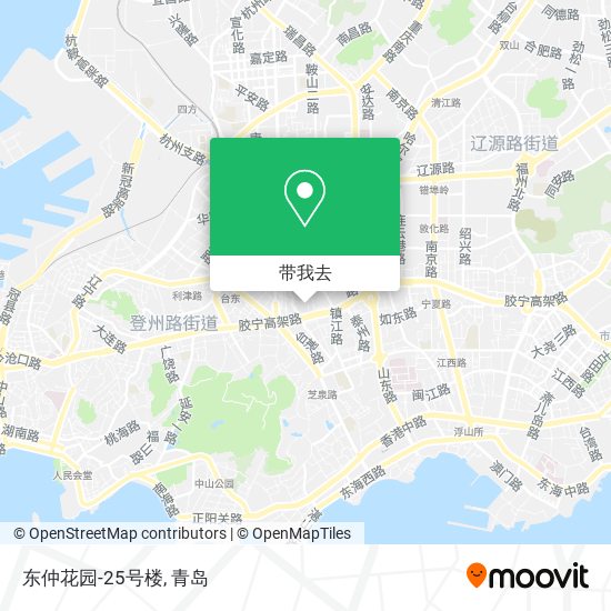 东仲花园-25号楼地图