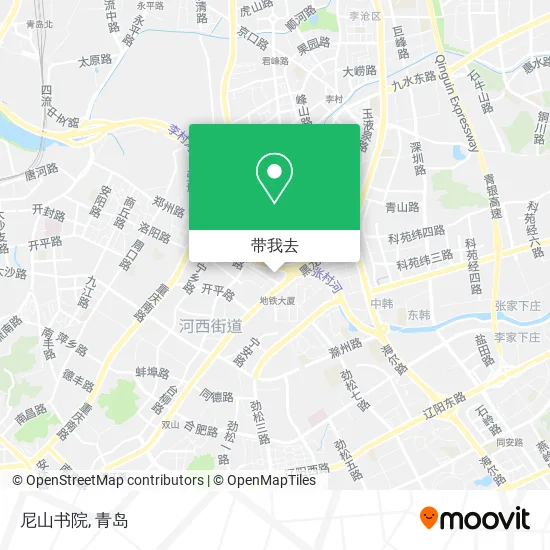 尼山书院地图