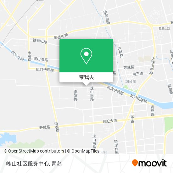 峰山社区服务中心地图