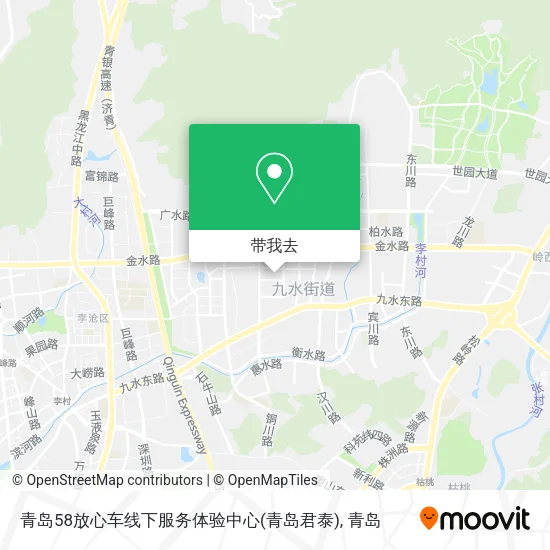 青岛58放心车线下服务体验中心(青岛君泰)地图