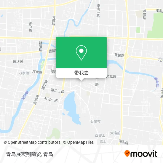 青岛展宏翔商贸地图