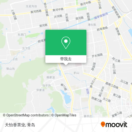 天怡香茶业地图