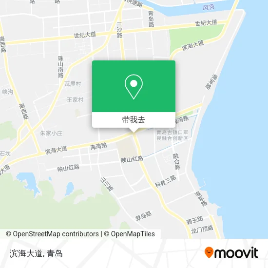 滨海大道地图