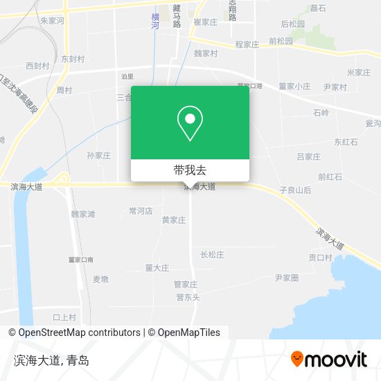 滨海大道地图