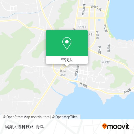 滨海大道科技路地图