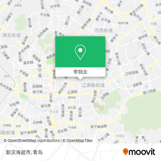 新滨海超市地图