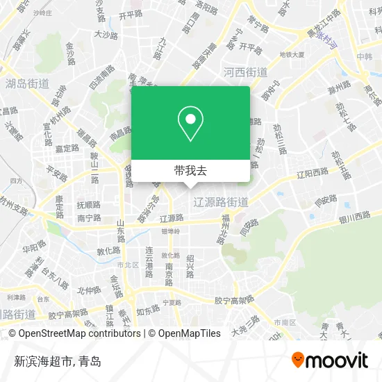 新滨海超市地图