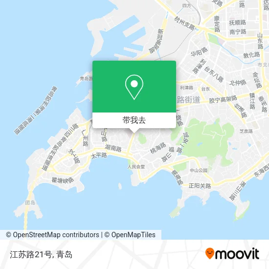 江苏路21号地图