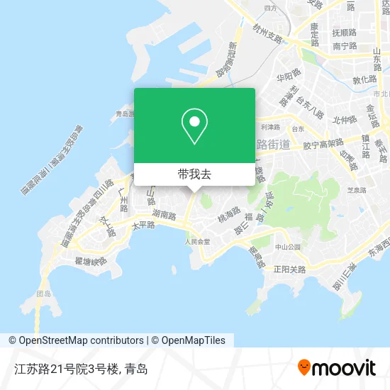 江苏路21号院3号楼地图