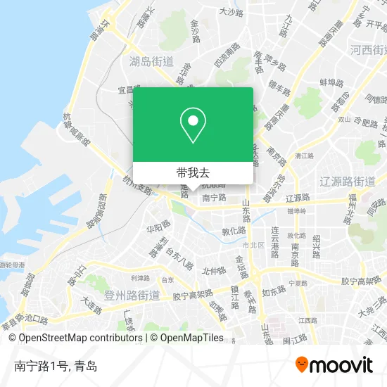南宁路1号地图