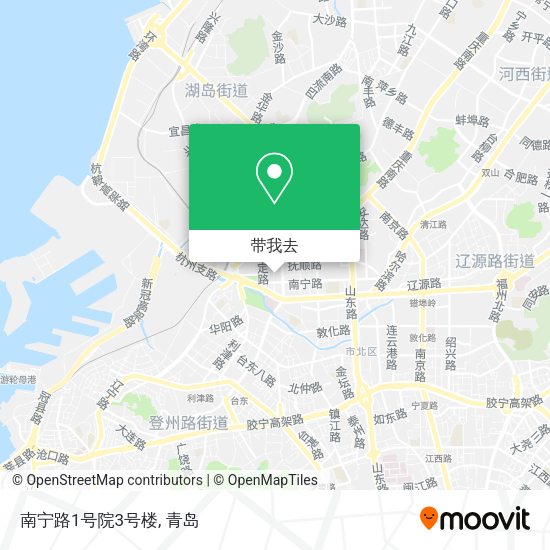 南宁路1号院3号楼地图