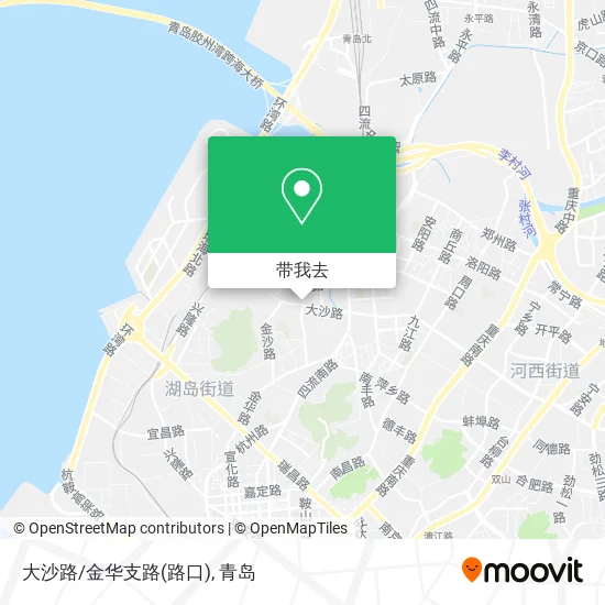 大沙路/金华支路(路口)地图