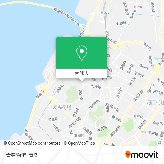 青建物流地图