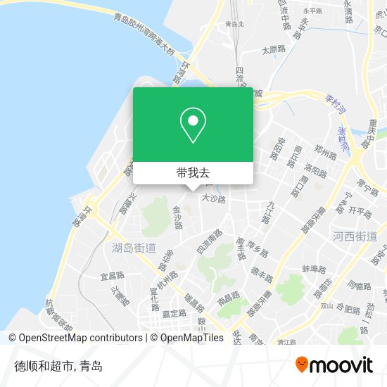 德顺和超市地图