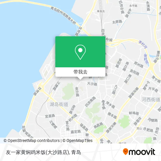 友一家黄焖鸡米饭(大沙路店)地图