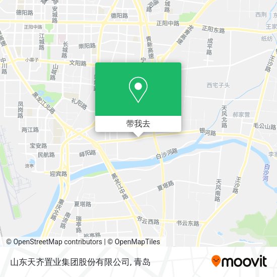 山东天齐置业集团股份有限公司地图