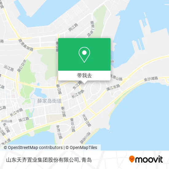 山东天齐置业集团股份有限公司地图
