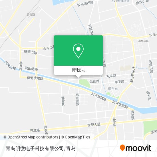 青岛明微电子科技有限公司地图