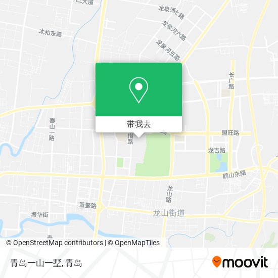 青岛一山一墅地图