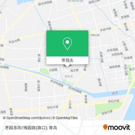 枣园东街/海园路(路口)地图