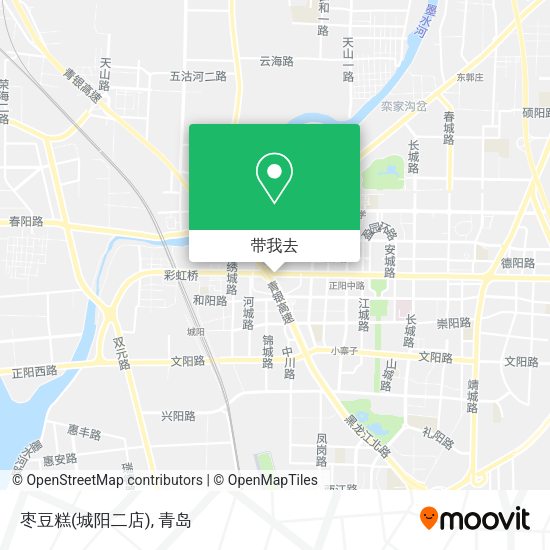 枣豆糕(城阳二店)地图