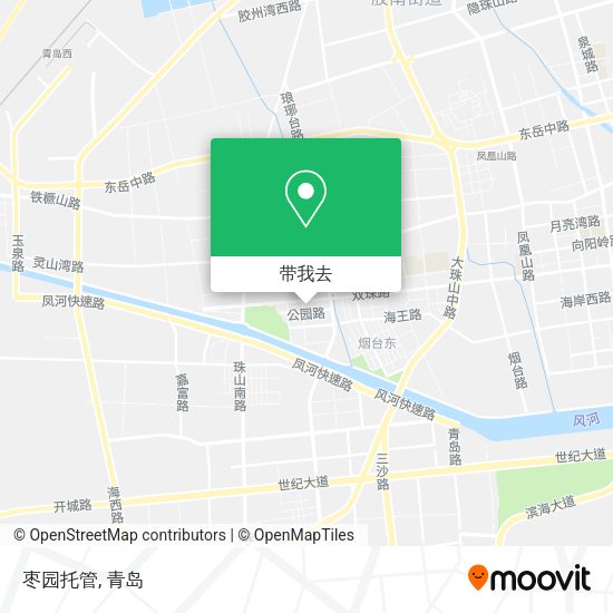 枣园托管地图