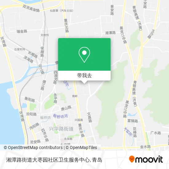 湘潭路街道大枣园社区卫生服务中心地图