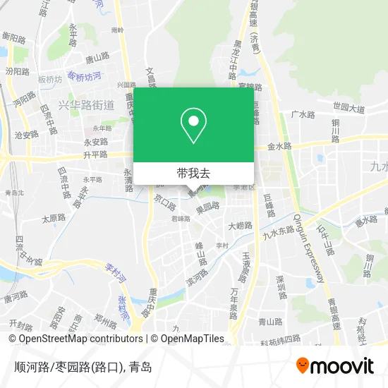 顺河路/枣园路(路口)地图