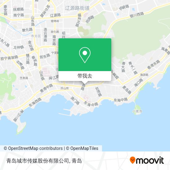 青岛城市传媒股份有限公司地图