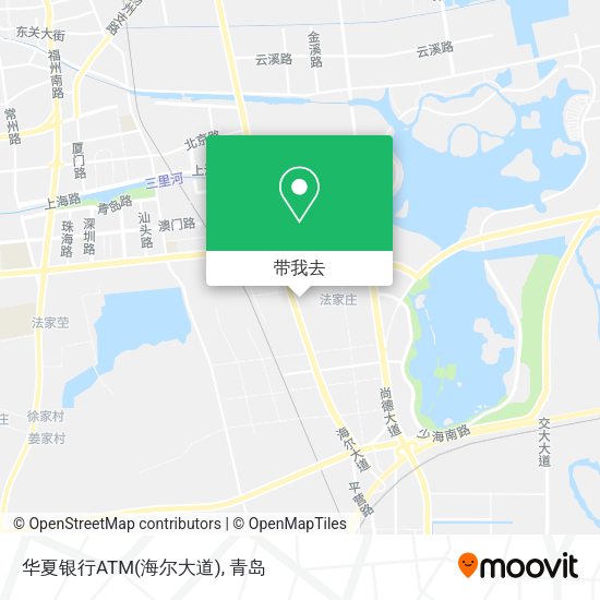 华夏银行ATM(海尔大道)地图