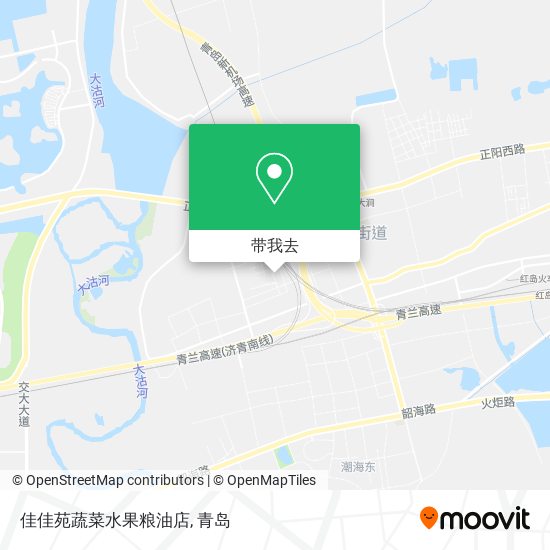 佳佳苑蔬菜水果粮油店地图