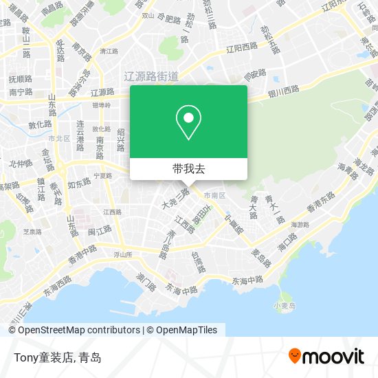 Tony童装店地图