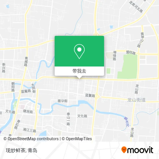 现炒鲜茶地图