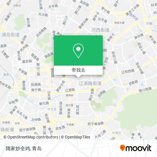 隋家炒全鸡地图