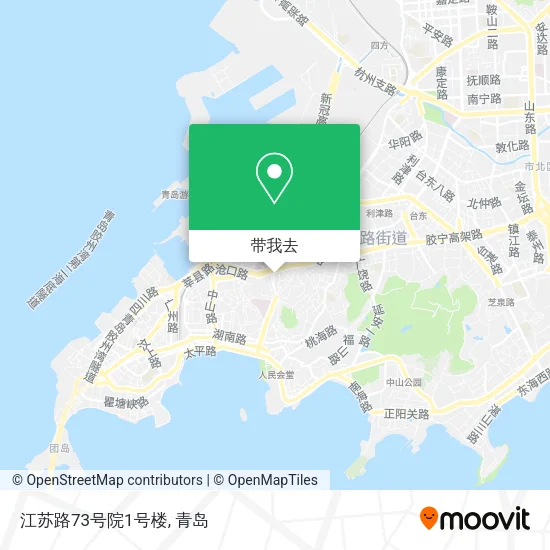 江苏路73号院1号楼地图