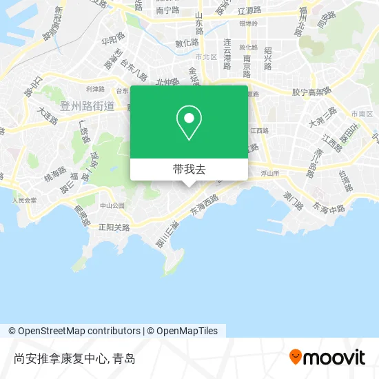 尚安推拿康复中心地图