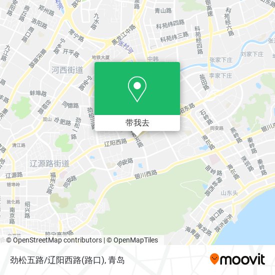 劲松五路/辽阳西路(路口)地图