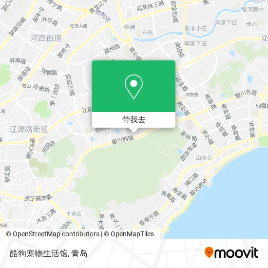 酷狗宠物生活馆地图