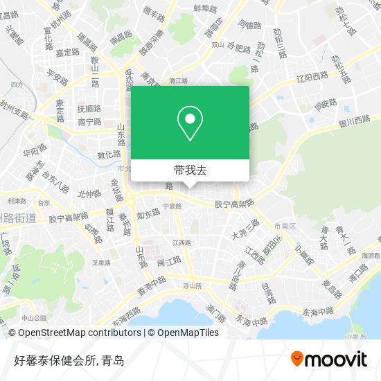 好馨泰保健会所地图