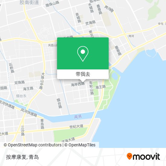 按摩康复地图
