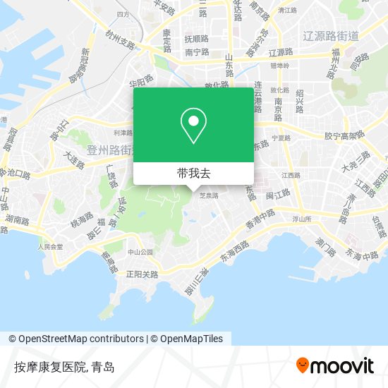 按摩康复医院地图
