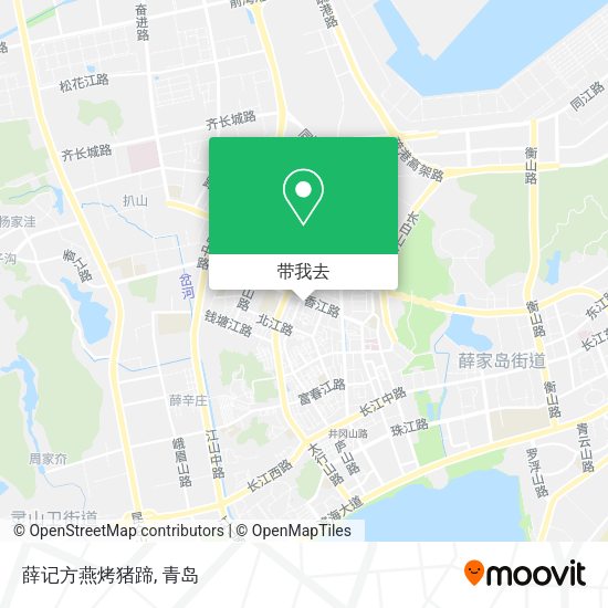 薛记方燕烤猪蹄地图