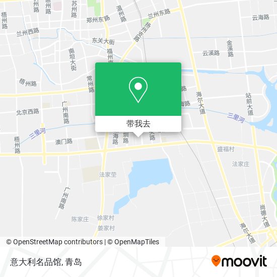 意大利名品馆地图